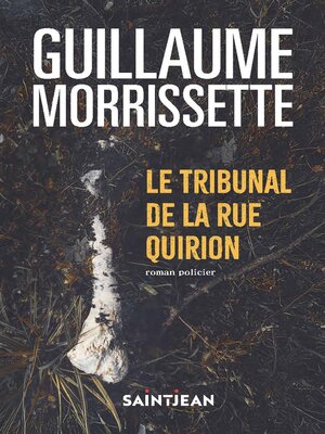 cover image of Le tribunal de la rue Quirion